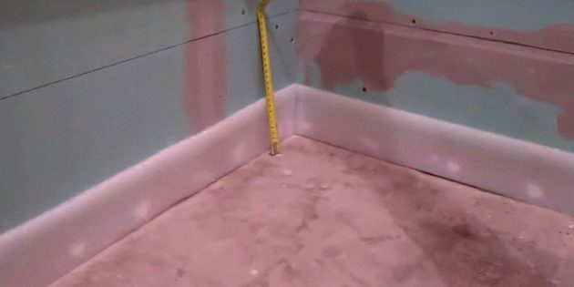 Рассчет нужного количества наливного пола