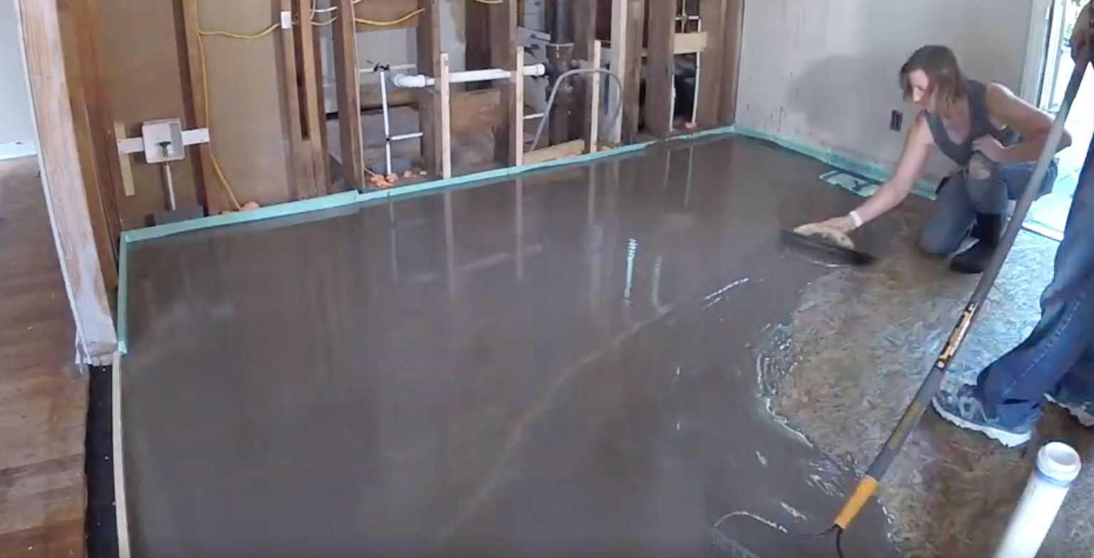 наливной пол